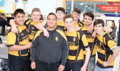 Panic buyers boosted Crediton RFC Under 16’s bag packing donation buckets