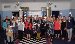 Devon Freemasons donate £25,000 to 22 local charities and organisations