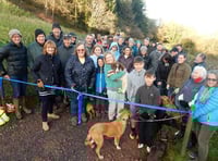 New Hulk Lane Bridleway opened at Thorverton