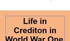‘Life in Crediton in World War One’ book launch and coffee morning