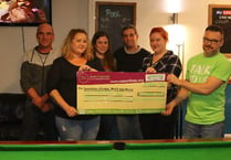 £2,076 raised for the Samaritans in memory of Crediton man, Tony