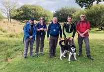 West Devon Mayor, Mike Davies leads the way for charity