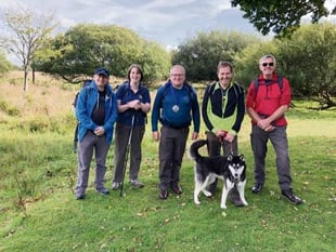 West Devon Mayor, Mike Davies leads the way for charity