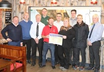 Crediton Dairy makes £500 donation to Devon Air Ambulance and three other charities