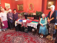 Coldridge Knit and Knatter group exhibit labours of last 12 months