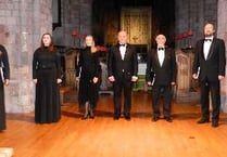 Performance by Russian choir raised £366 for Crediton church fund