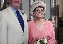 Golden wedding for popular couple from Lapford near Crediton