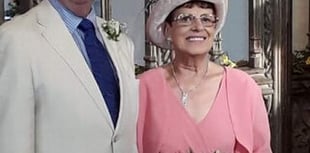 Golden wedding for popular couple from Lapford near Crediton
