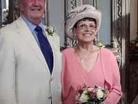 Golden wedding for popular couple from Lapford near Crediton