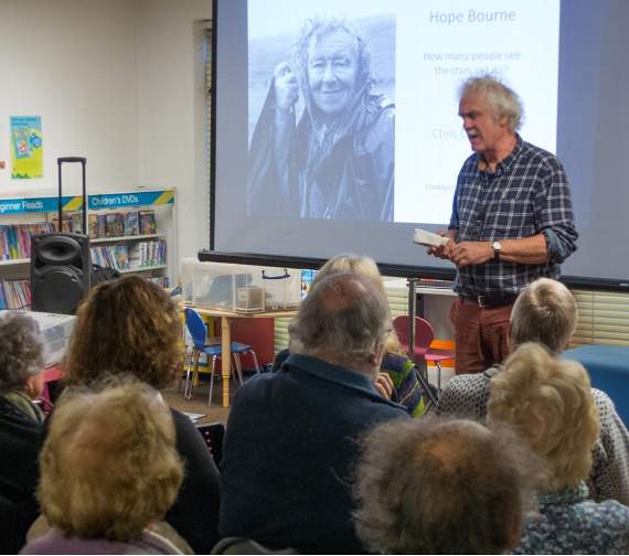 Chris Chapman’s Lillian Hope at Crediton Library was sell-out