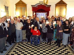 Crediton RFU among 25 charities to receive Devon Freemasons donations