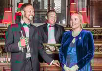 Gioisca Trio – the first St Boniface concert of the season in Crediton