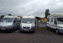 Appeal for vans to be moved at Crediton Railway Station car park