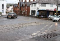 Motorists advised of concrete spillage near Treen Motors in Crediton