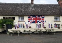 Drewsteignton pub serves up its support for community