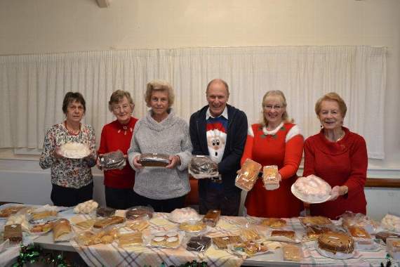 Christmas Fair raised £1,033 for Newton St Cyres Parish Church