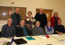 Diane thanked for service to Crediton Hamlets council