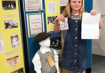 Primrose wins Crediton Museum letter writing competition