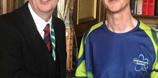 Mike to run the London Marathon in aid of Alzheimer's Society