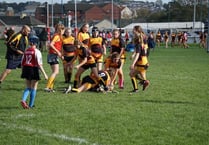 Crediton RFC Girls go west and remain unbeaten yet again