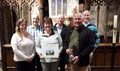 Another win for Down St Mary church bellringers