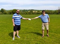 Freemasons pitch in to support Burston Recreation Group at Bow