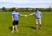 Freemasons pitch in to support Burston Recreation Group at Bow