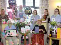 Elsie celebrates her 100th birthday with family and friends