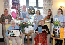 Elsie celebrates her 100th birthday with family and friends