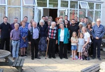 Diamond wedding anniversary for Freda and Frank of Copplestone