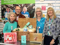 Crediton couple thrilled with Hospiscare hamper win