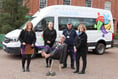 Christmas came early for those in rural areas of Crediton - a new minibus