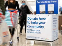 Crediton store gets new food donation point