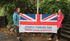 Crediton Town Council shows support for Armed Forces Week