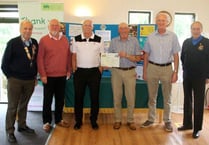 Lions Golf Day at Downes Crediton raised £794 for CHSW