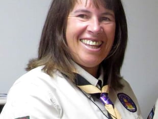 Debbie, from Crediton, retiring as Group Scout Leader