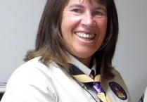 Debbie, from Crediton, retiring as Group Scout Leader