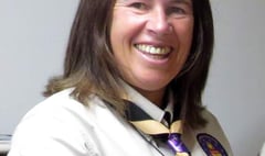 Debbie, from Crediton, retiring as Group Scout Leader