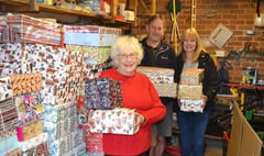 250 Christmas boxes from Crediton to Moldova