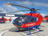 Crediton man airlifted to hospital after three-vehicle collision