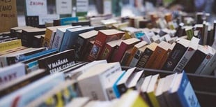 Book market with independent booksellers and literary arts groups from across the county