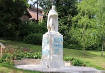 Crediton’s St Boniface statue to be cleaned