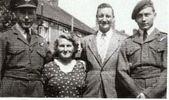 Do you know the Crediton family in this photograph?