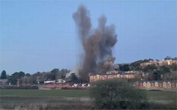 Crediton and even Coldridge residents heard Exeter bomb blast