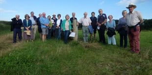 Thorverton and District History Society heard about Upton Pyne Barrows