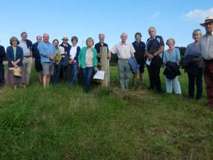 Thorverton and District History Society heard about Upton Pyne Barrows