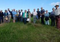 Thorverton and District History Society heard about Upton Pyne Barrows