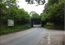Network Rail apologises for lateness in letting people know about road closure on B3215 Crediton to Okehampton road