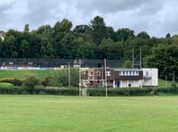 An entertaining game of rugby, Crediton coping well against a big side