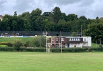 An entertaining game of rugby, Crediton coping well against a big side